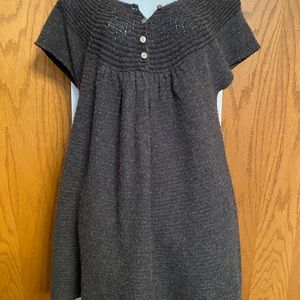 JJill Cap sleeve Sweater Tunic